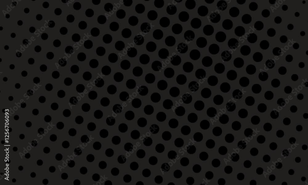 Black abstract background with moving round spots pattern texture elements, providing a modern and dynamic visual effect with a futuristic feel. Black abstract background with moving round spots pattern texture elements, providing a modern and dynamic visual effect with a futuristic feel.