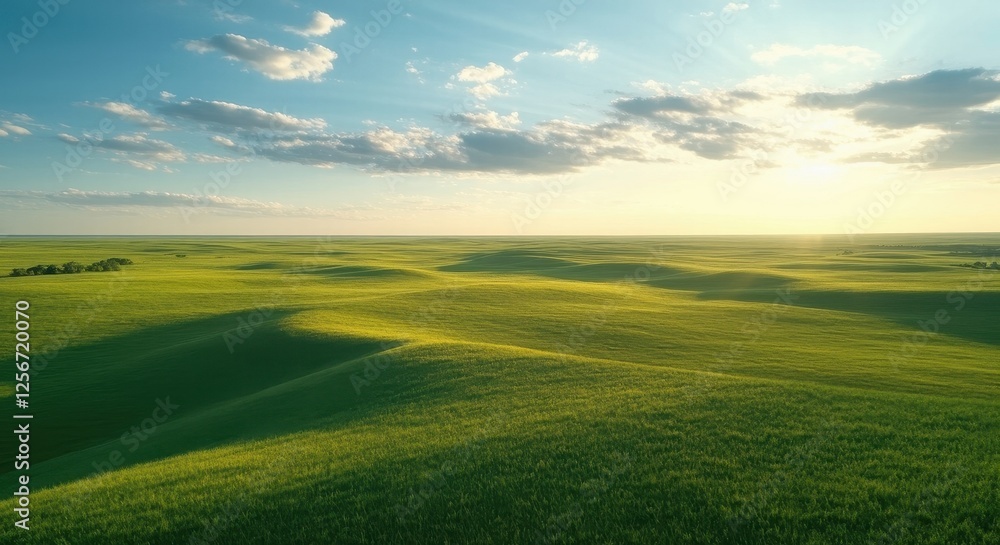 Peaceful and Natural Grassland. Peaceful and Natural Grassland.