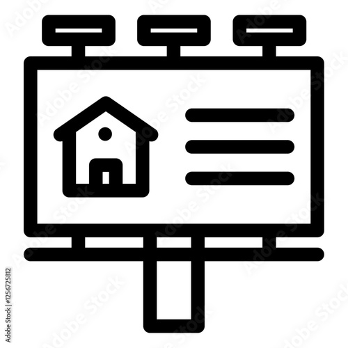 house billboard icon