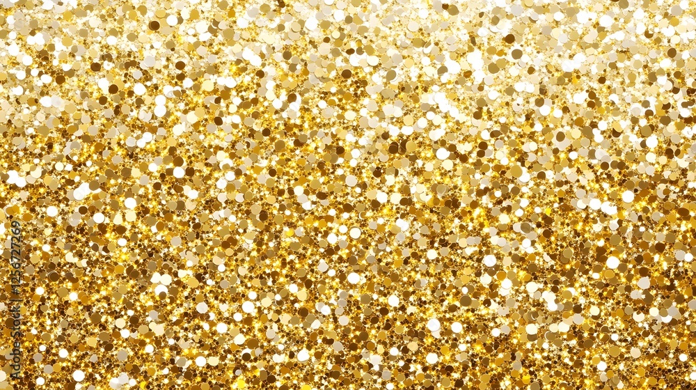 Gold Glitter Texture with Ombre Effect Gold Glitter Texture with Ombre Effect