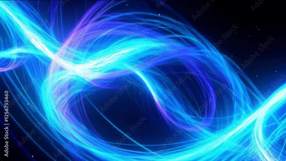 Cosmic Optical Fiber Particle Burst – Futuristic Blue & Purple Space Visual Cosmic Optical Fiber Particle Burst – Futuristic Blue & Purple Space Visual