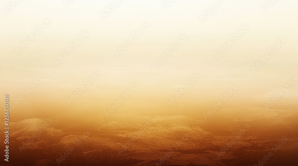 Fototapeta premium A serene gradient background blending soft beige and brown hues, evoking a warm, tranquil atmosphere.
