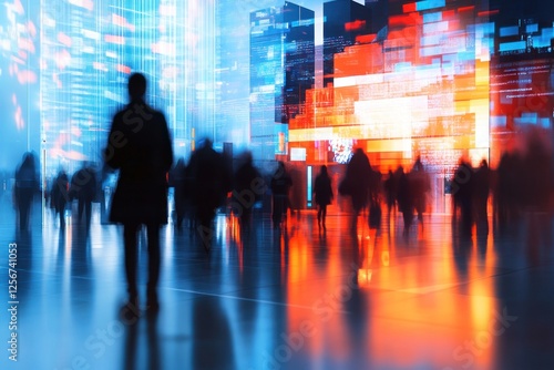 Abstract Metropolis: A Night in the Digital City