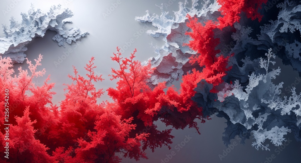 Silver to red gradient nature concept abstract background backdrop illustration Silver to red gradient nature concept abstract background backdrop illustration