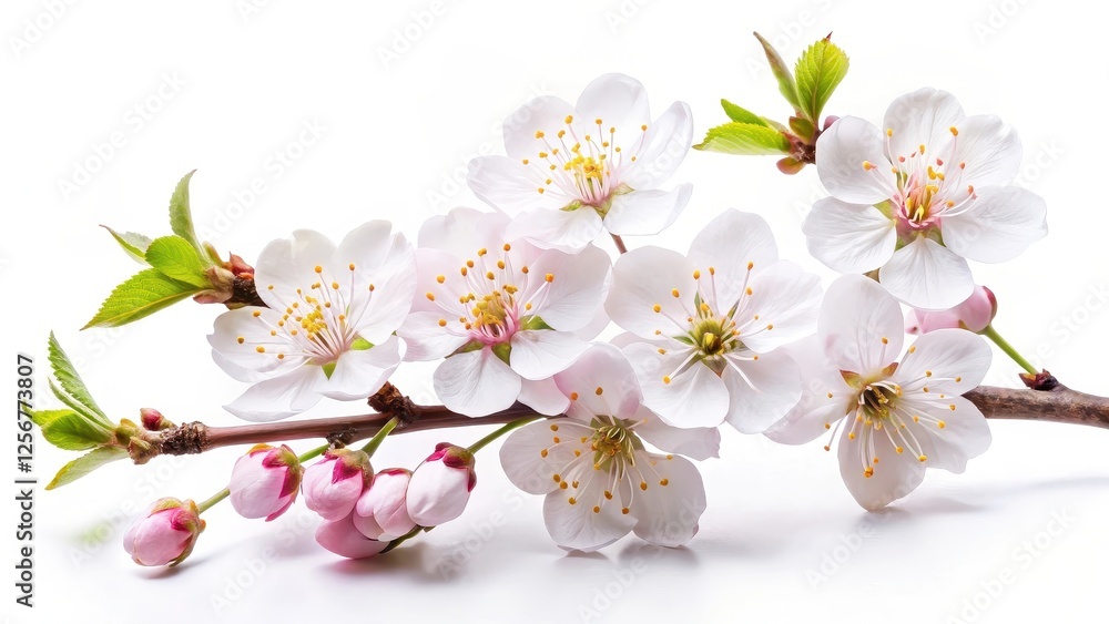 Fototapeta premium White Blossoms on Branch