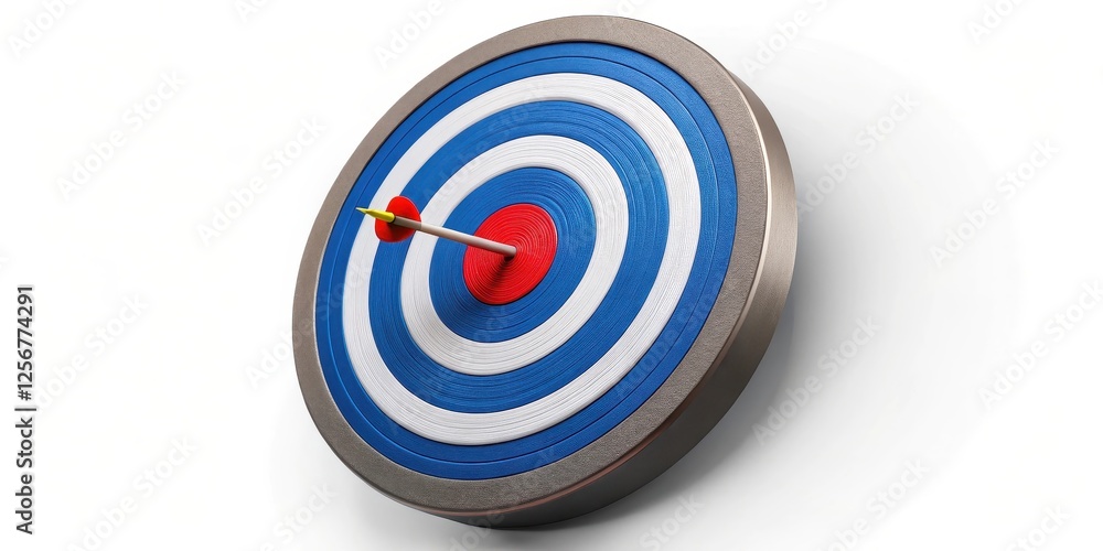 Bullseye Target with Arrow Bullseye Target with Arrow