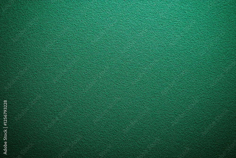 Fototapeta premium Closeup View of a Deep Green Textured Surface Detailed Green Background Image Green Fabric Texture