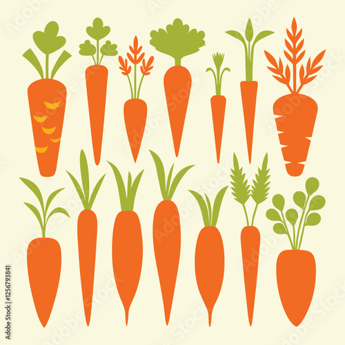 set of carrots