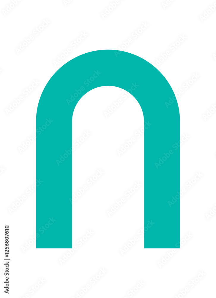 Modern abstract curve icon. Simple geometric shape with bold figure. Minimal design element, flat style, contemporary aesthetic, ideal for trendy projects. Modern abstract curve icon. Simple geometric shape with bold figure. Minimal design element, flat style, contemporary aesthetic, ideal for trendy projects.
