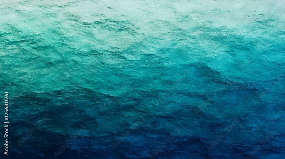 Obraz premium Serene Watercolor Texture in Deep Green Tones with High Detail