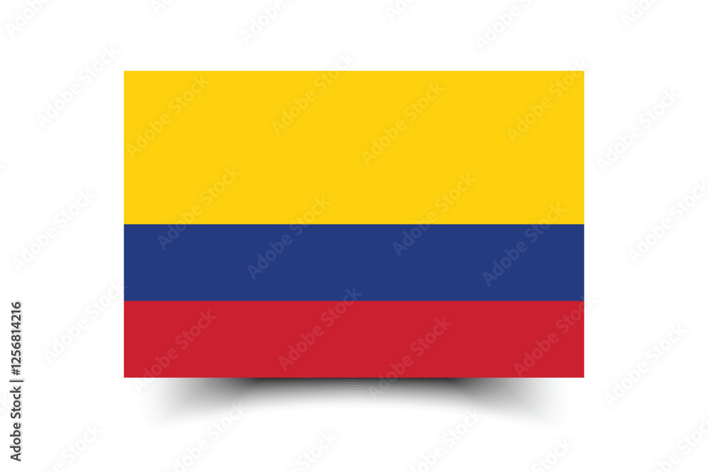 Flag of Colombia. Colombia flag. Flag icon. Standard color. Standard size. Rectangular flag. Computer illustration. Digital illustration. Vector illustration. Flag of Colombia. Colombia flag. Flag icon. Standard color. Standard size. Rectangular flag. Computer illustration. Digital illustration. Vector illustration.