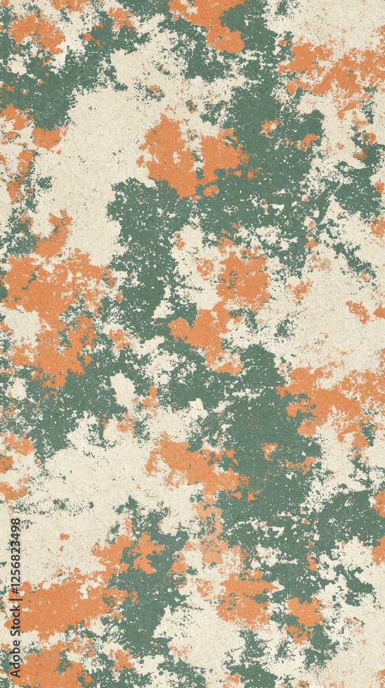 Abstract orange green texture background design Abstract orange green texture background design