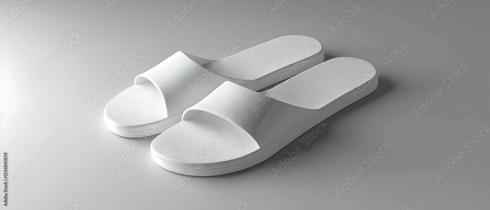 White slides on white background White slides on white background