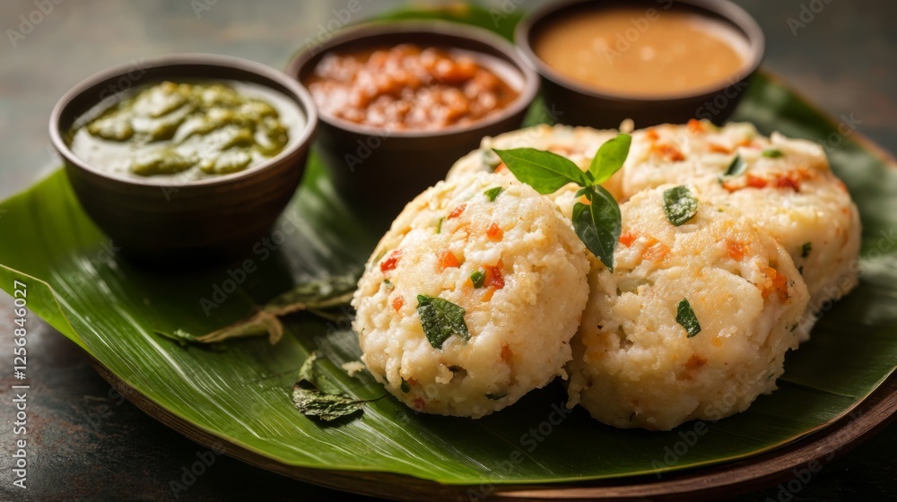 Scrumptious South Indian Idli with Intriguing Dips Scrumptious South Indian Idli with Intriguing Dips