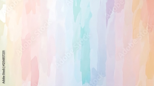 Pastel Watercolor Abstract Background Design