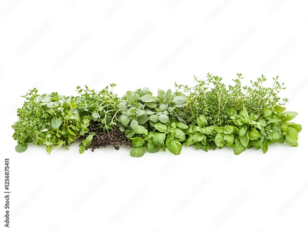 Fresh Herbs, kitchen spices, used for cooking Fresh Herbs, kitchen spices, used for cooking