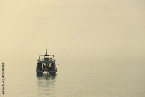 fishing boat on the sea