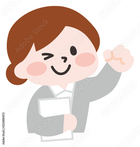 家庭教師の女性
