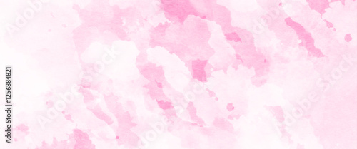 Vector new style pink watercolor background.