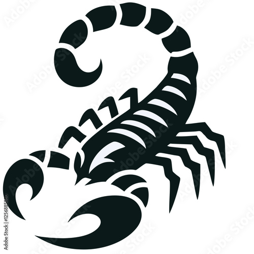 scorpion tattoo vector
