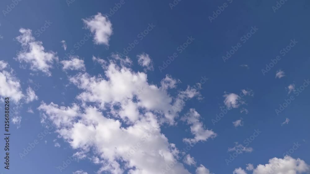 The video captures a serene meadow with lush green grass swaying gently, evoking tranquility. The low camera angle enhances the immersive experience.