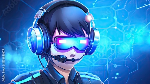 AI-powered chatbot providing customer support on a website