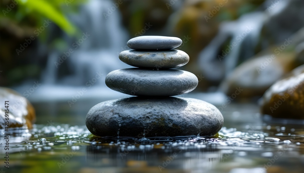 zen, stones, tall, stack, rugged, weathered, textures, cascading, waterfall, middle, wet, water, flowing, gently, bubbles, base, natural, light, ultra, highresolution, serene, tranquil, harmony, zen, stones, tall, stack, rugged, weathered, textures, cascading, waterfall, middle, wet, water, flowing, gently, bubbles, base, natural, light, ultra, highresolution, serene, tranquil, harmony,
