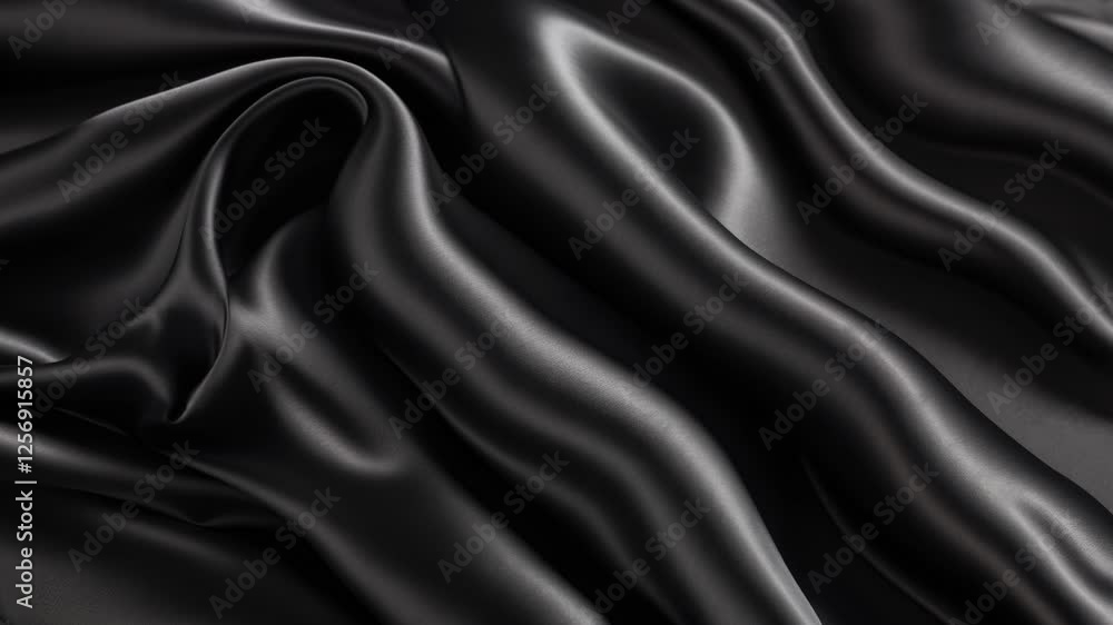 blue silk background luxury wave cloth satin color fabric .liquid dark blue wave with looping animation motion blue silk background luxury wave cloth satin color fabric .liquid dark blue wave with looping animation motion
