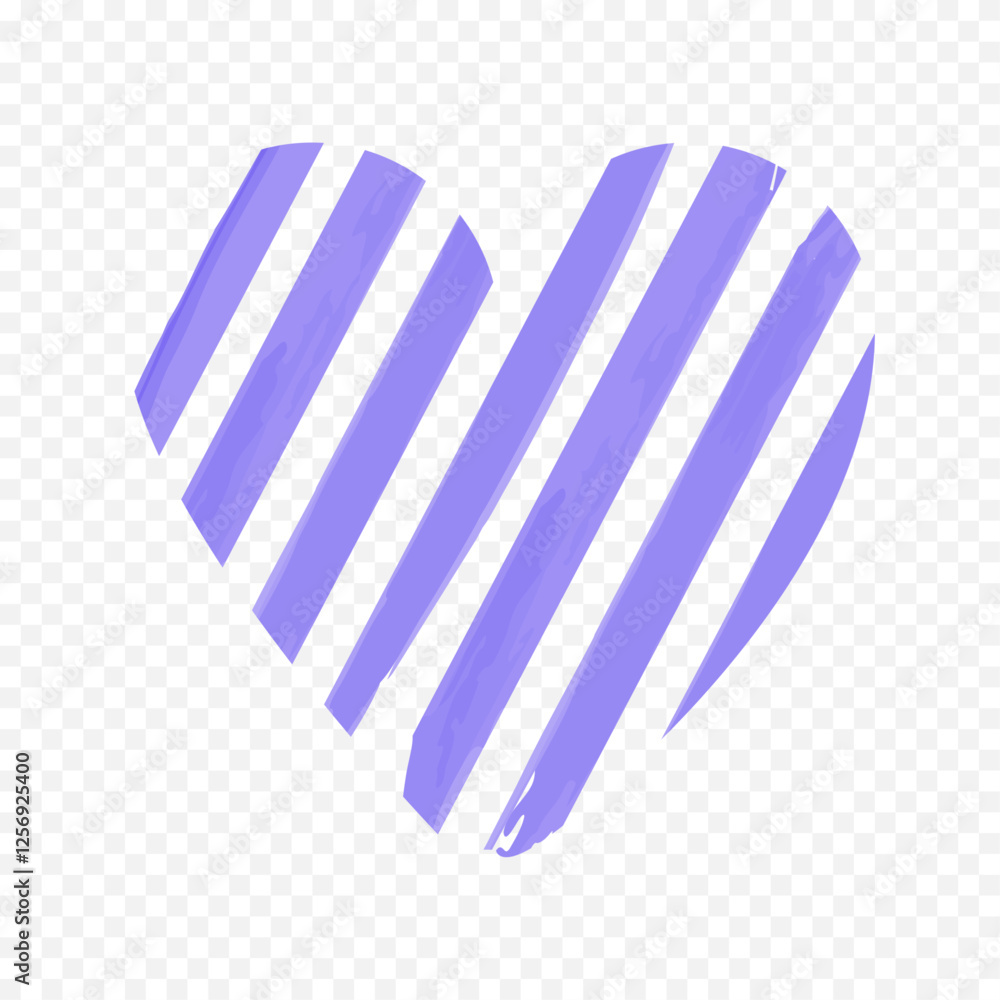 Doodle hand drawn heart drawing on white background Doodle hand drawn heart drawing on white background
