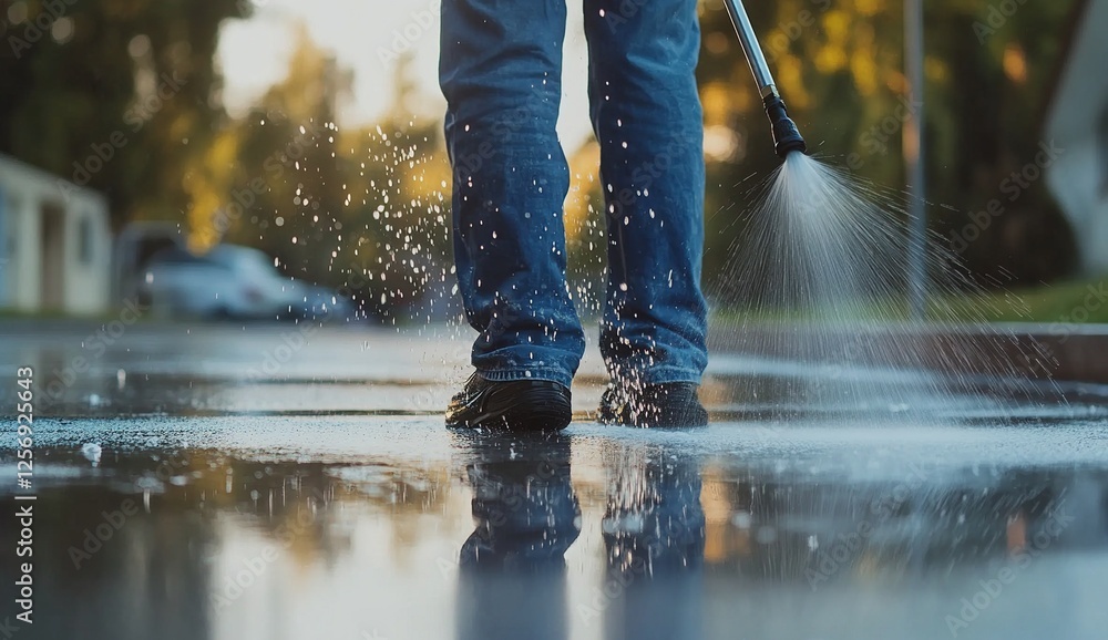 Cleaning Pavement with High-Pressure Water Jet: Effective Surface Cleaning Techniques for Outdoor Spaces Cleaning Pavement with High-Pressure Water Jet: Effective Surface Cleaning Techniques for Outdoor Spaces
