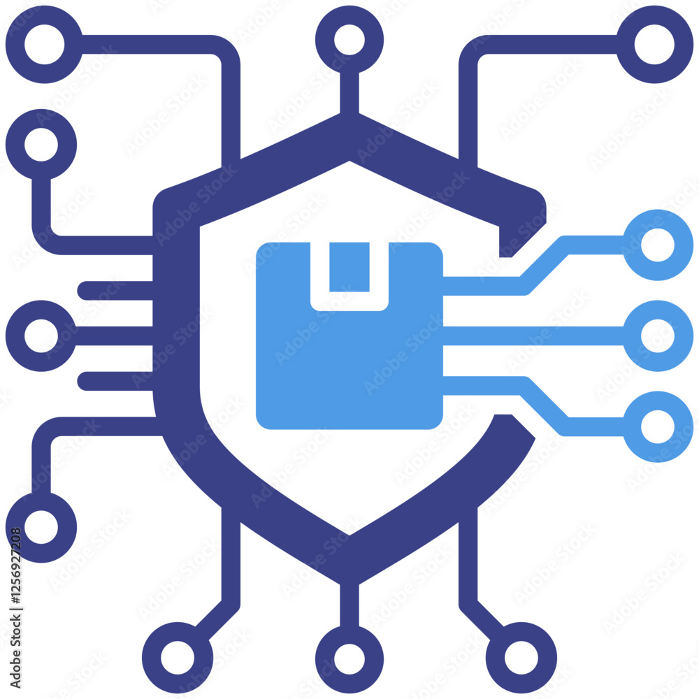 Digital Right Management Icon Digital Right Management Icon