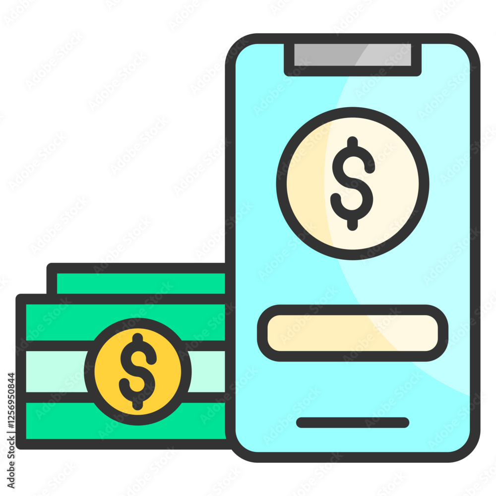 Banking Icon Element For Design Banking Icon Element For Design
