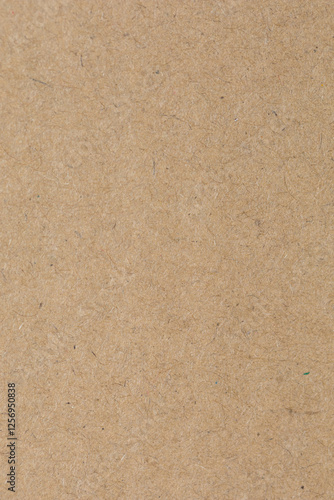Close up of Old brown paper texture  visible. Paper fibers suitable for use as background images or decorations