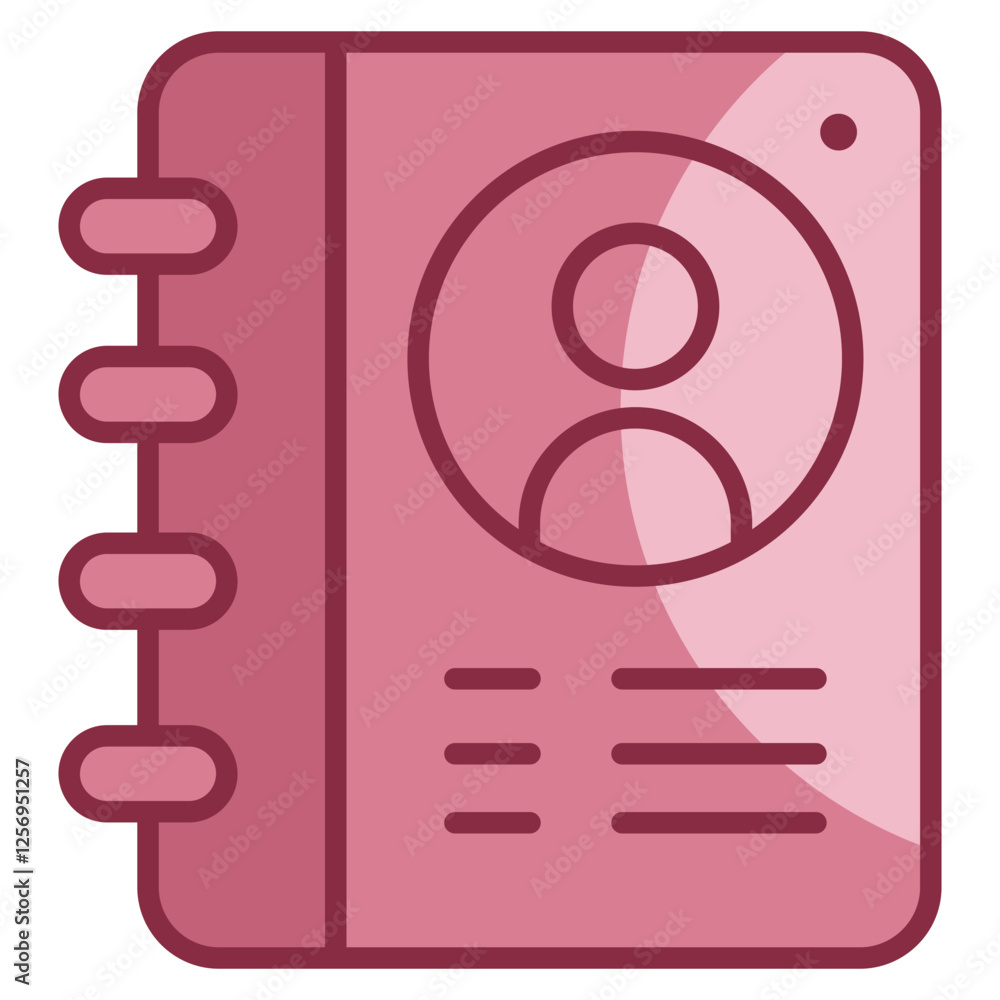 Contacts Icon Element For Design Contacts Icon Element For Design