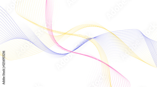 Modern backdrop design for business, presentation, banner. Digital energy waves technology concept. 