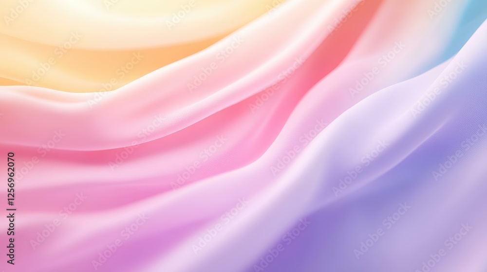 Obraz premium Soft pastel fabric texture background for design.