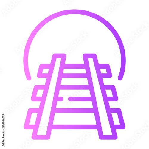 railway gradient icon