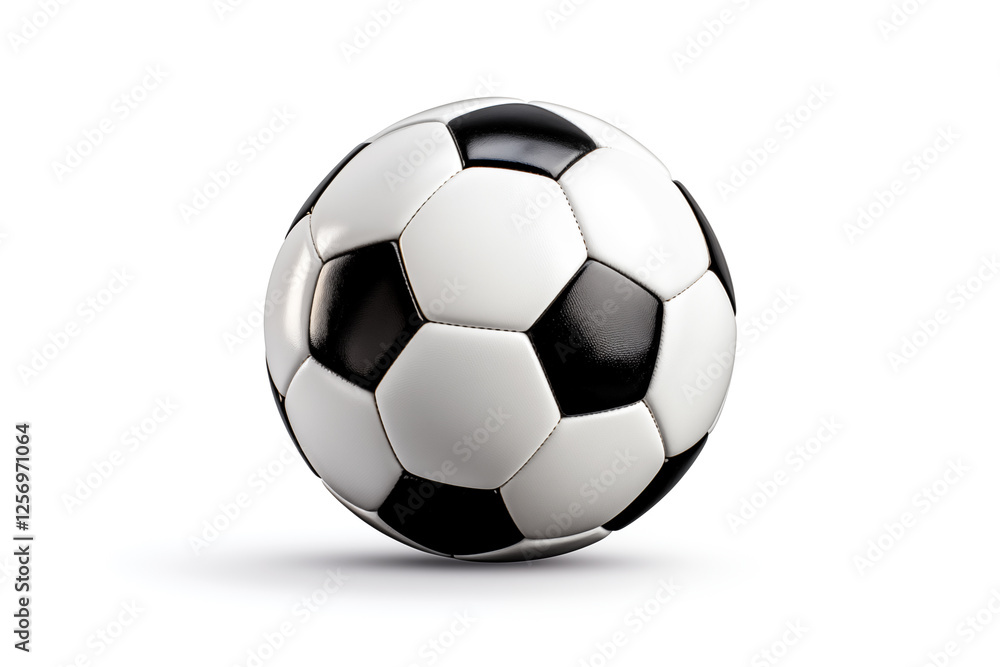 Fototapeta premium soccer ball isolated on a white background