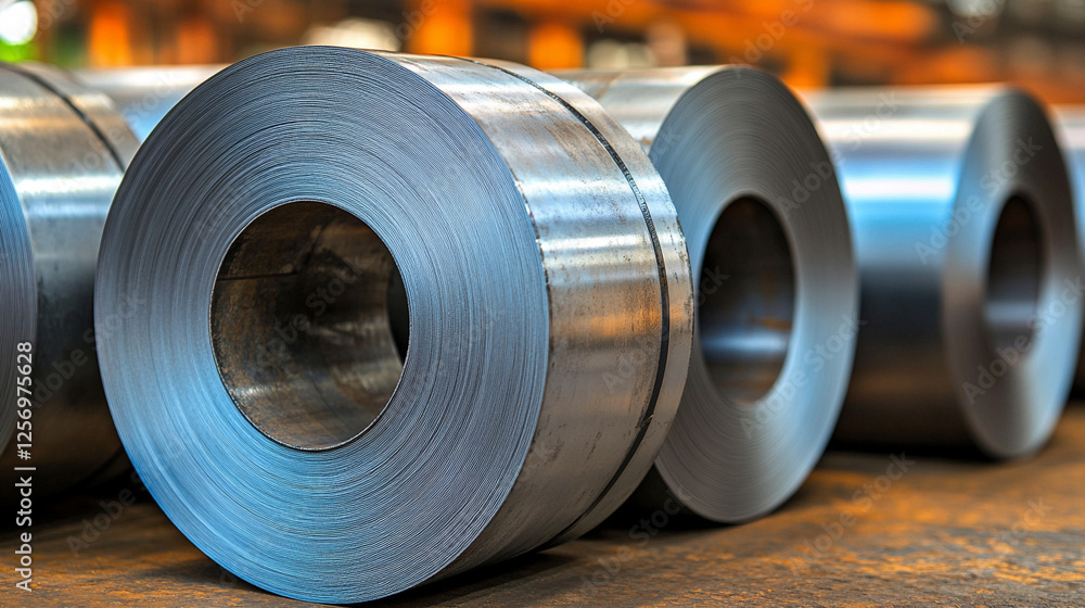High-quality sheet steel rolling mill emphasizing superior strength and durability, featuring a modern and bright tone with blurred empty space, symbolizing precision, industrial progress, and innovat High-quality sheet steel rolling mill emphasizing superior strength and durability, featuring a modern and bright tone with blurred empty space, symbolizing precision, industrial progress, and innovat