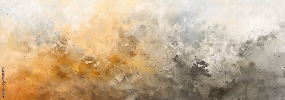Fototapeta premium Abstract Grunge Background With Warm Earth Tones And Smudged Texture, Conveying A Sense Of Depth And Artistic Expression.