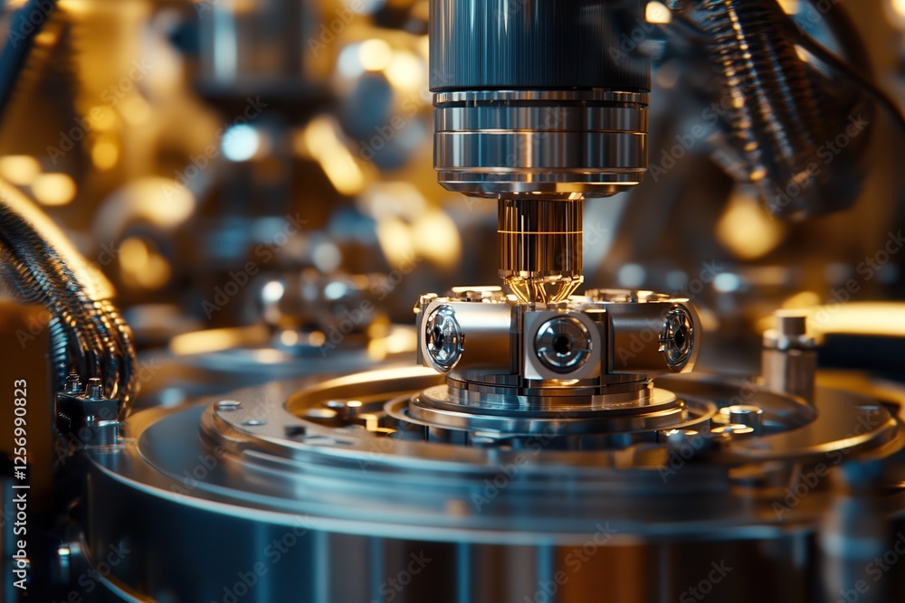 Automated robotic in manufacturing industry. Robotics and ai in production . Automated robotic in manufacturing industry. Robotics and ai in production .