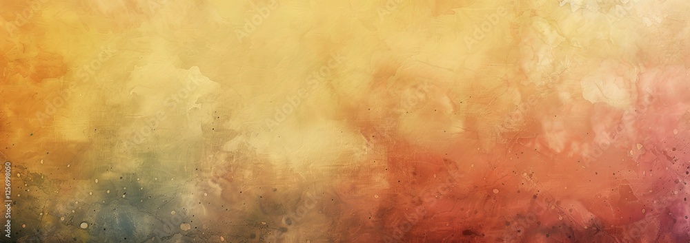 Fototapeta premium Abstract Textured Background With A Warm, Blended Color Palette Perfect For Adding Depth To Your Designs.