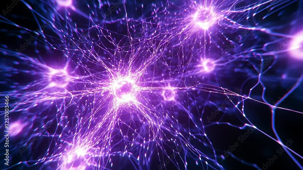 A vibrant, abstract visualization of energy and connections. A vibrant, abstract visualization of energy and connections.