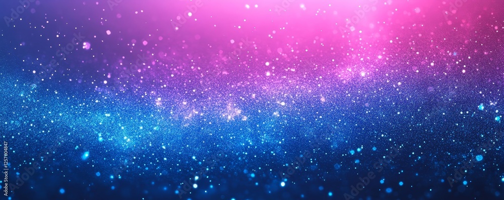 Fototapeta premium Neon Blue Gradient with a Grainy Texture, Generative AI