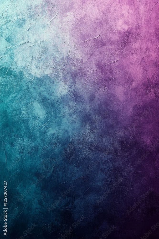 Fototapeta premium Neon Pink and Violet Gradient Background with a Grainy Texture, Generative AI