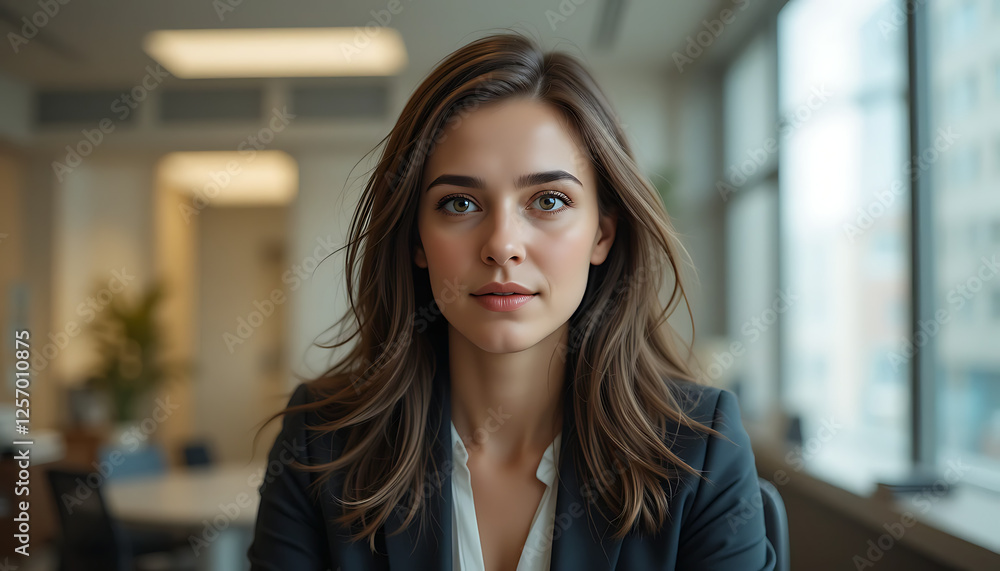 Expressive Professional: Soft Light Office Portrait Expressive Professional: Soft Light Office Portrait