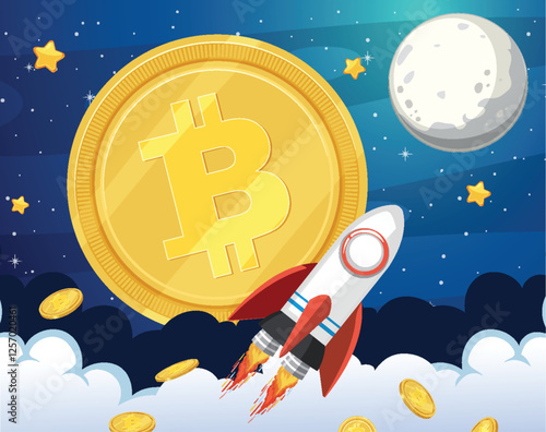 Bitcoin to the Moon: Crypto Journey