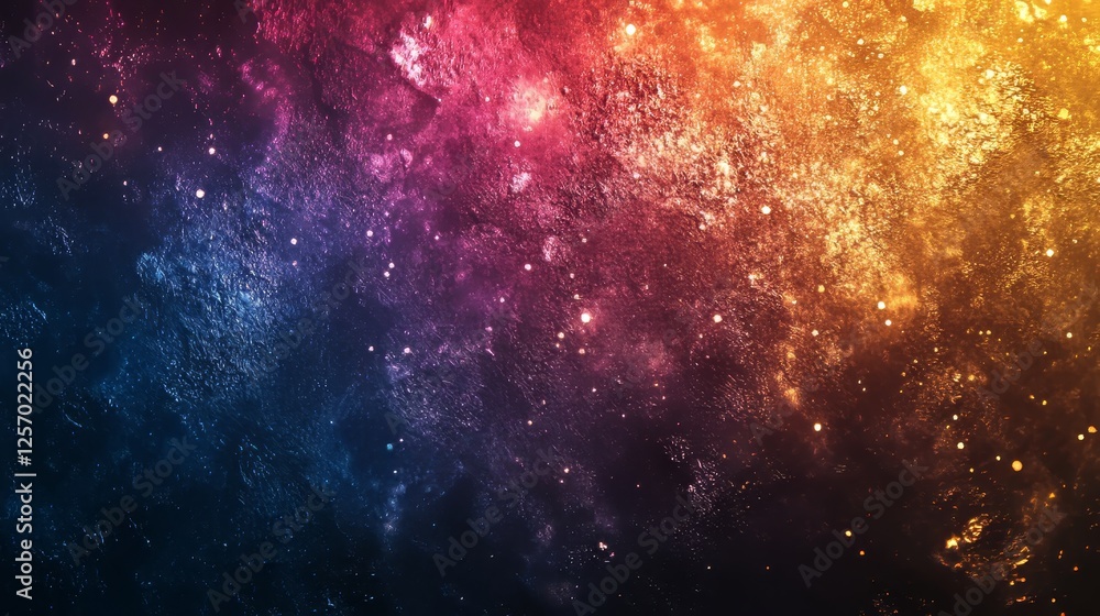 Naklejka premium Vibrant Light Gradient Background with a Grainy Texture, Generative AI