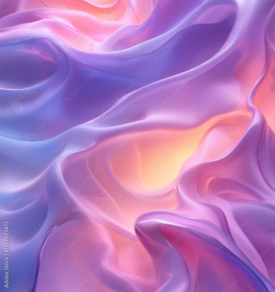 Obraz premium Abstract Fluid Design, Generative AI