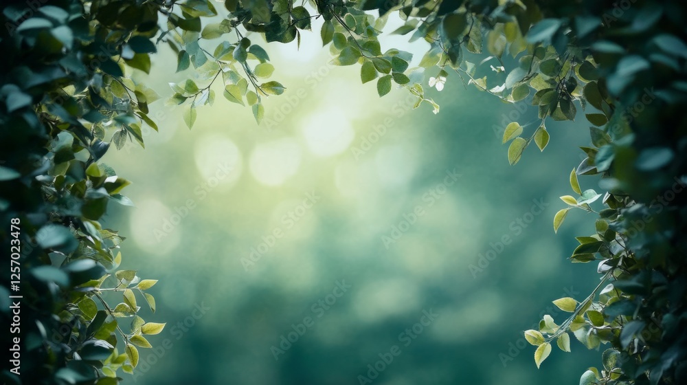 Happy Anniversary concept with leaves background customizable card template, no text Happy Anniversary concept with leaves background customizable card template, no text